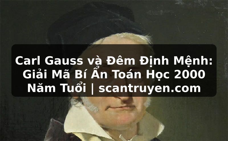 Truyện Tranh Carl Gauss và Đêm Định Mệnh: Giải Mã Bí Ẩn Toán Học 2000 Năm Tuổi | scantruyen.com